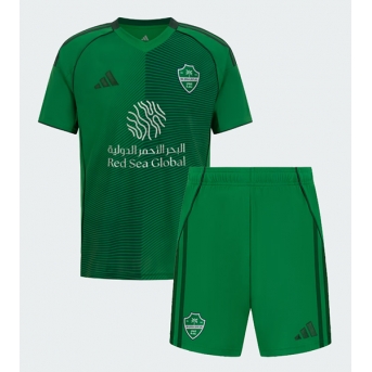 Billige Fotballdrakt Al-Ahli Replika Hjemmedraktsett Barn 2025-26 Kortermet (med bukser)